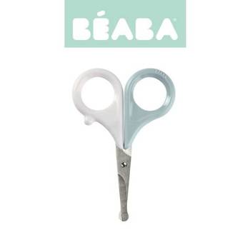 Beaba: Nożyczki do paznokci w etui Green Blue